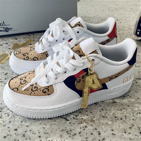 air force one nike gucci|gucci af1 low gg fabric.